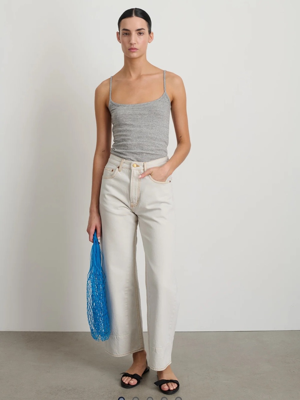B SIDES Marcel Culotte Tile White